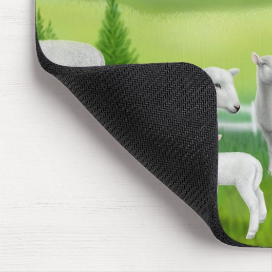 Border Collies Mousepad Muismat (Hoek)