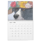 Border Collies Rule! een pagina per dag hondenkale Kalender (Mar 2026)