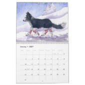 Border Collies Rule! een pagina per dag hondenkale Kalender (Jan 2027)