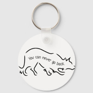 Border Collies - You Can Never Go Back Sleutelhanger