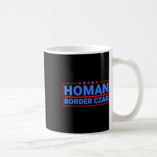 Border Czar Tom Homan Mega Support Koffiemok (Rechts)