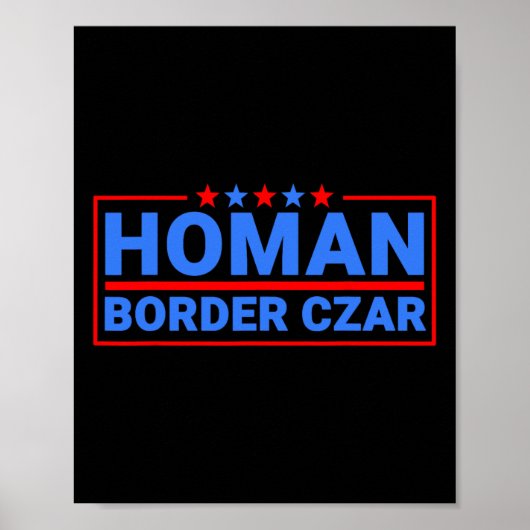Border Czar Tom Homan Mega Support Poster (Voorkant)