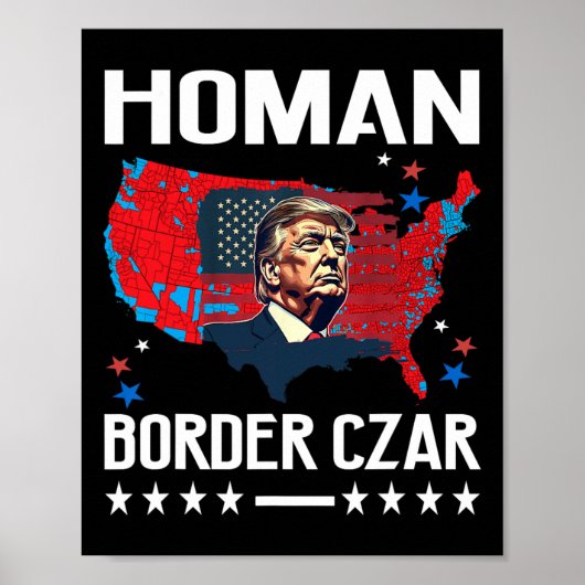 Border Czar Tom Homan Trump President verkozen tot Poster (Voorkant)