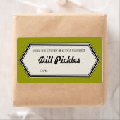  Border Home Canning Jar Label Sjabloon (Insitu)