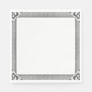 Border Lace servetten