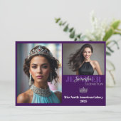 Border Pageant Essentials Autograph Comp Card Kaart (Staand voorkant)