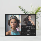 Border Pageant Essentials Autograph Comp Kaart (Staand voorkant)