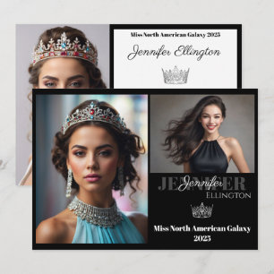 Border Pageant Essentials Autograph Comp Kaart