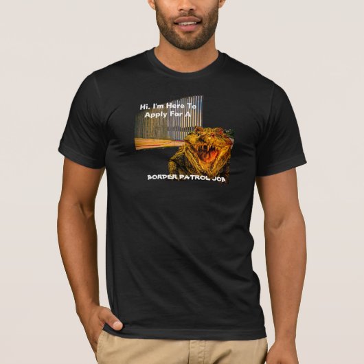 Border Patrol Alligator T-shirt (Voorkant)