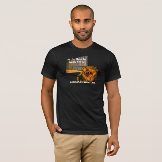 Border Patrol Alligator T-shirt (Voorkant volledig)