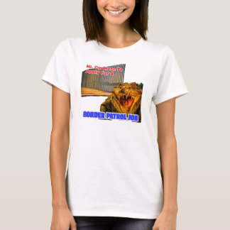 Border Patrol Alligator Vrouwen T-shirt