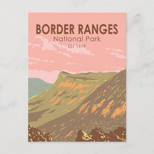 Border Ranges National Park Australia  Briefkaart (Voorkant)