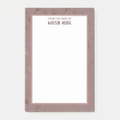 Border Roos Blush Post-it® Notes (Voorkant)