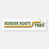 Border Route Trail Minnesota Bumpersticker (Voorkant)