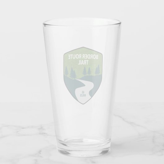 Border Route Trail Minnesota Glas (Achterkant)