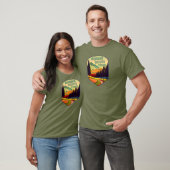 Border Route Trail Minnesota Kleuren T-shirt (Unisex)