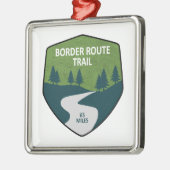 Border Route Trail Minnesota Metalen Ornament (Links)