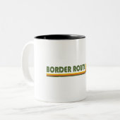 Border Route Trail Minnesota Tweekleurige Koffiemok (Voorkant links)