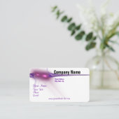 Border Streaks-Visitekaartje Visitekaartje (Staand voorkant)