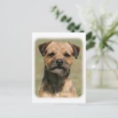 Border Terrier 9Y325D-038 Briefkaart (Staand voorkant)