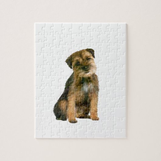 Border terrier (B) Legpuzzel (Verticaal)