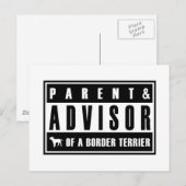 Border Terrier Briefkaart (Voorkant / Achterkant)