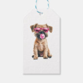 Border Terrier Cadeaulabel (Voorkant)