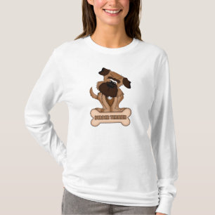 Border Terrier Cartoon Long Sleeve Sweatshirt