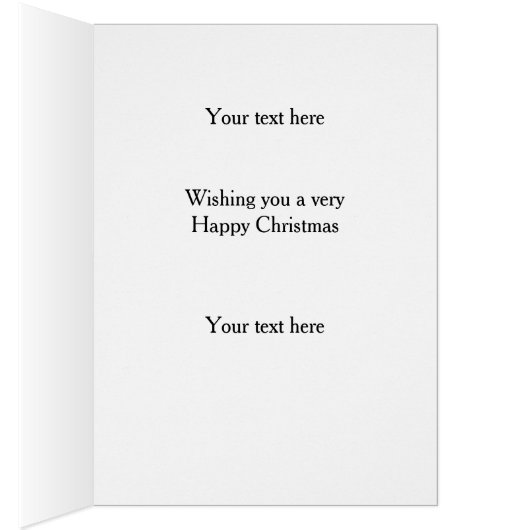 Border Terrier 'Cheese Tax' Christmas card (Binnen (Rechts))