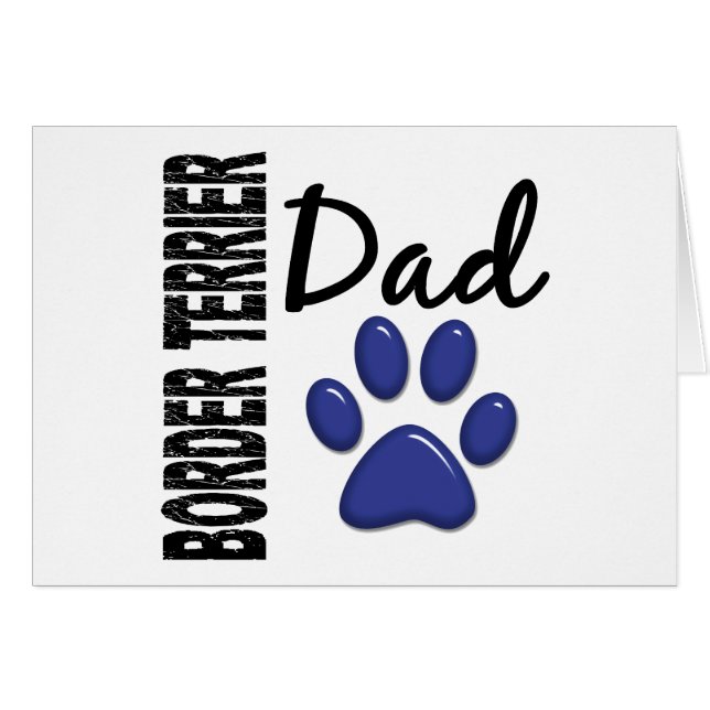 Border Terrier Dad 2 (Voorkant Horizontaal)