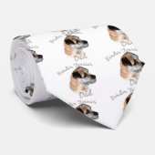 Border Terrier Dad 2 Stropdas (Opgerold)