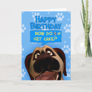 Border Terrier Dog Cartoon met een vleugje Humor Kaart