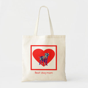 Border Terrier Honden Silhouet Rode Beste Honden M Tote Bag