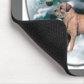 Border Terrier kerstcadeaus Muismat (Hoek)