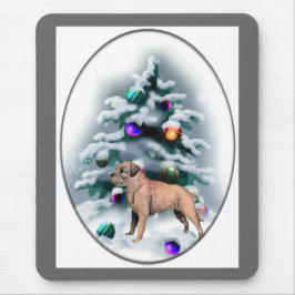 Border Terrier kerstcadeaus Muismat