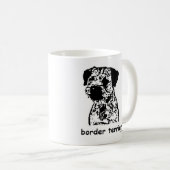 Border Terrier Koffiemok (Voorkant rechts)