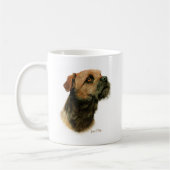Border Terrier Koffiemok (Links)