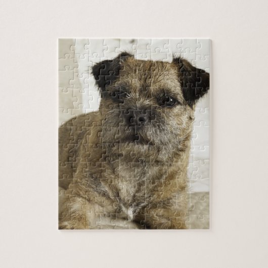 Border Terrier Legpuzzel (Verticaal)