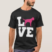 Border Terrier Love T-shirt (Voorkant)