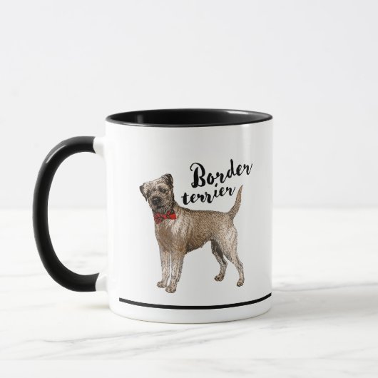 Border Terrier Mok (Links)