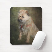 Border Terrier Mousemat Muismat (Met muis)