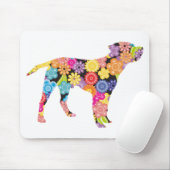 Border Terrier Muismat (Met muis)