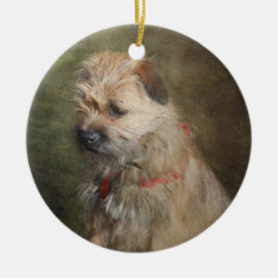 Border Terrier Ornament