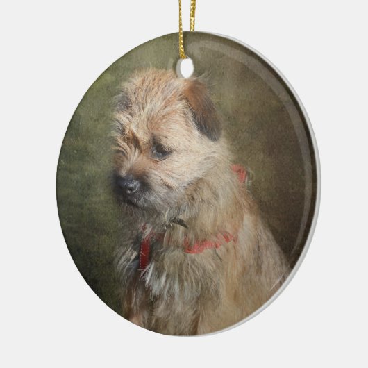 Border Terrier Ornament (Links)