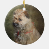 Border Terrier Ornament (Achterkant)
