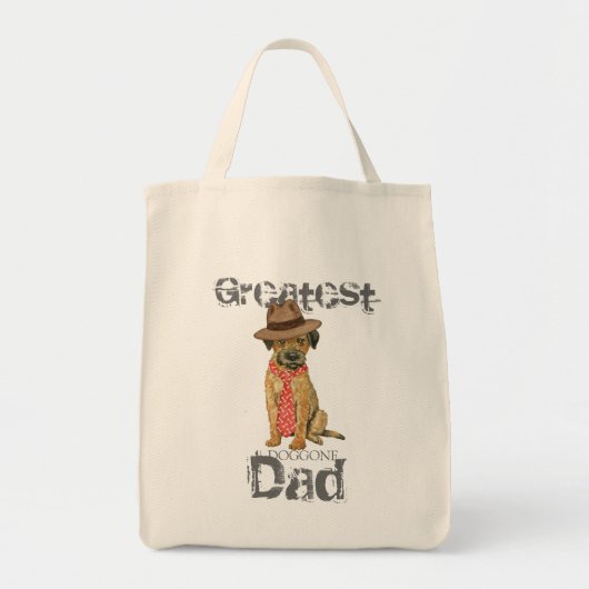 Border Terrier Pa Tote Bag (Voorkant)