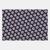 Border Terrier Schilderen Schattigee Originele Pet Inpakpapier Vel (Voorkant 3)