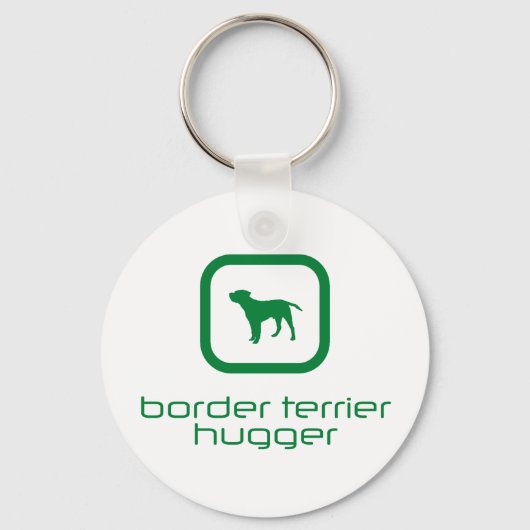 Border Terrier Sleutelhanger (Voorkant)