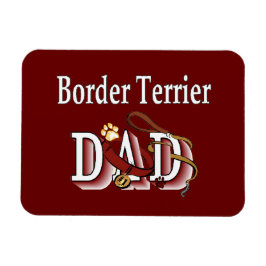 Border Terrier Vader Magneet