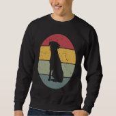 Border Terrier Vintage Trui (Voorkant)